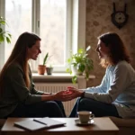terapia, relacja terapeutyczna, uzdrawianie, emocje, depresja, lęk, trauma, dzieciństwo, wsparcie, psychoterapia, rozmowa, za