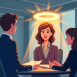 efekt aureoli, pozytywne postrzeganie, praca, marketing, rekrutacja, decyzje, pierwsze wrażenie, osoba, profesjonalizm, rekru