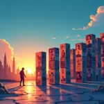 efekt domina, zmiany społeczne, zmiany polityczne, akcja społeczna, impuls, kaskadowa zmiana, protest, liderzy społeczności,