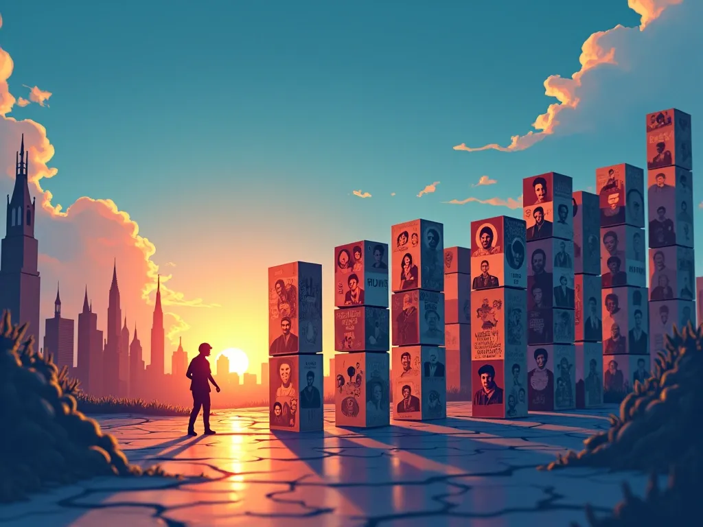 efekt domina, zmiany społeczne, zmiany polityczne, akcja społeczna, impuls, kaskadowa zmiana, protest, liderzy społeczności,