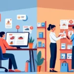 zakupy online, zakupy stacjonarne, marketing, promocje, darmowa dostawa, psychologia zakupów, sztuczki marketingowe, kobieta,