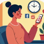 zdrowe granice, telefon, media społecznościowe, balans, digital detox, samopoczucie, czas offline, technologia, relaks, kontr