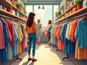 second-hand, odzież vintage, zakupy, odzież używana, perełki mody, styl vintage, ekologiczne zakupy, moda zrównoważona, unika